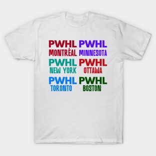 PWHL ALL MEMBERs T-Shirt